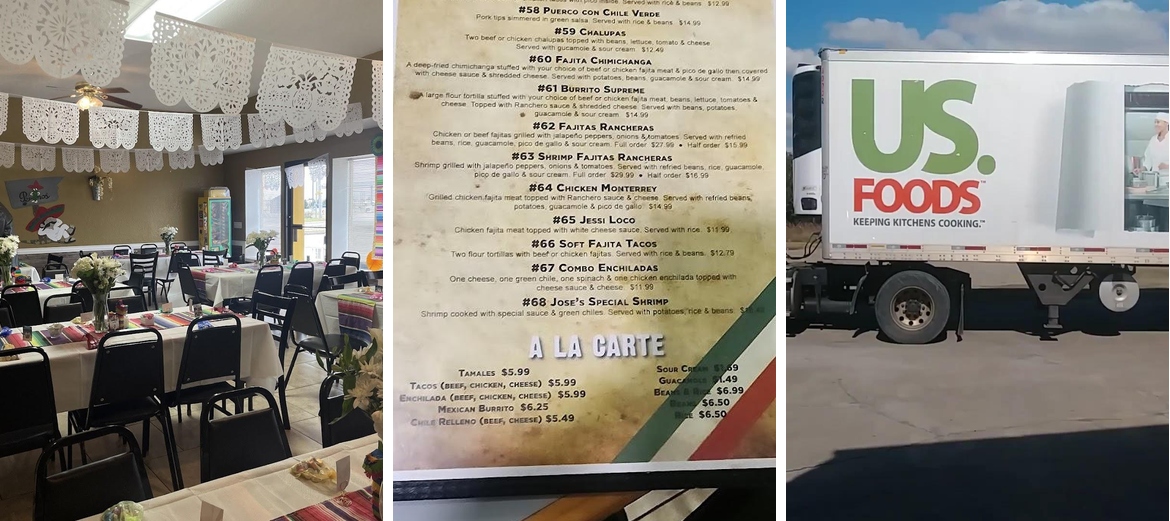 Pepino's Menu